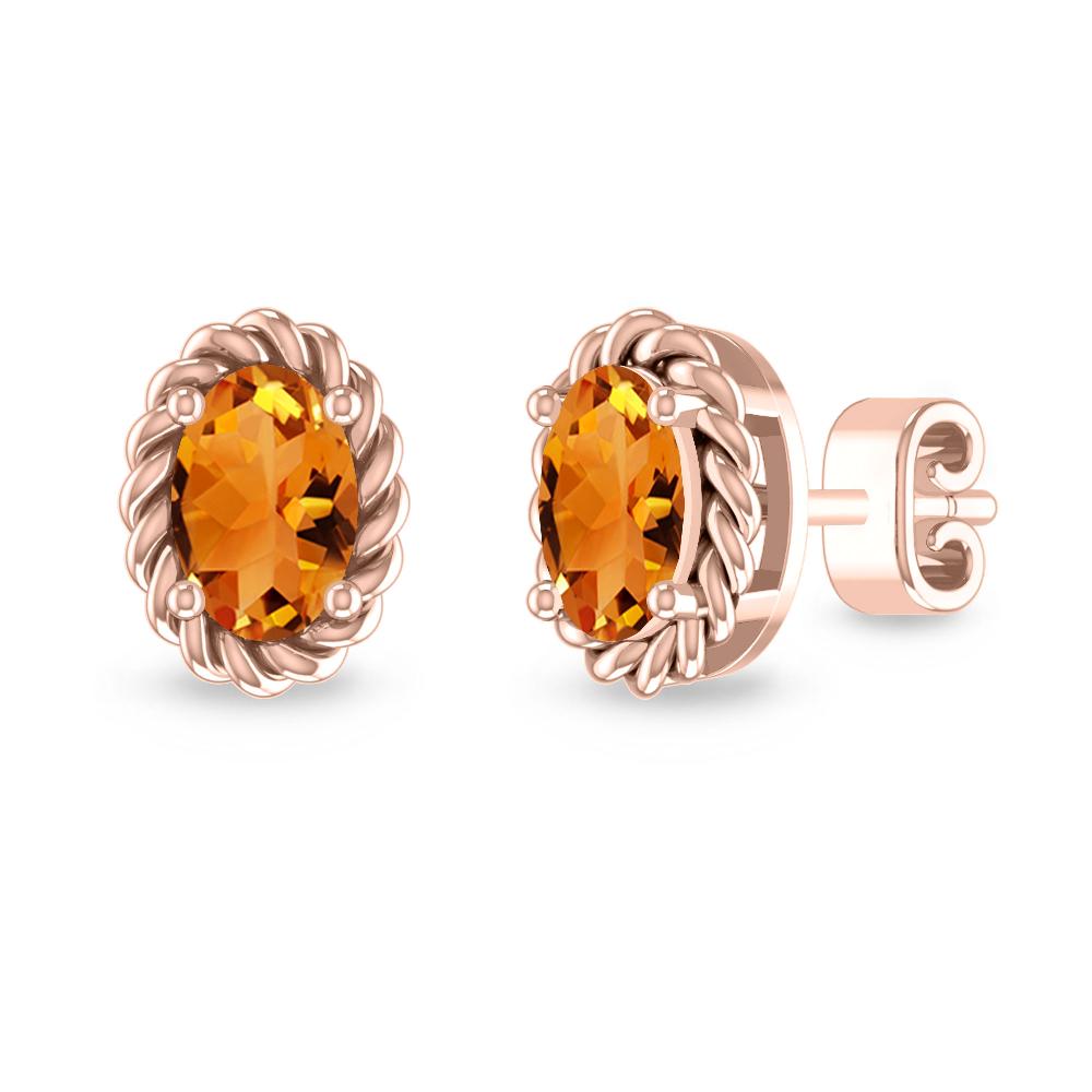 Rose Gold - Citrine