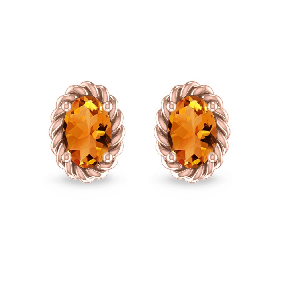 Rose Gold - Citrine