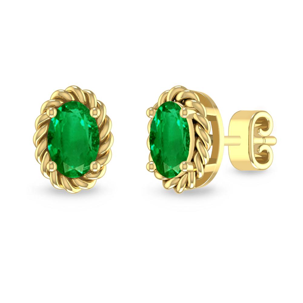 Yellow Gold - Emerald