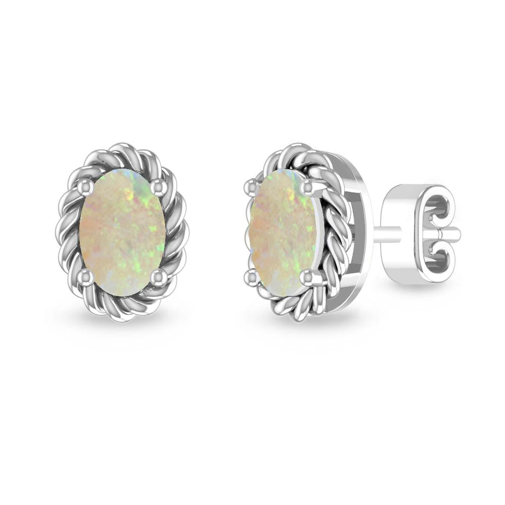 White Gold - Opal