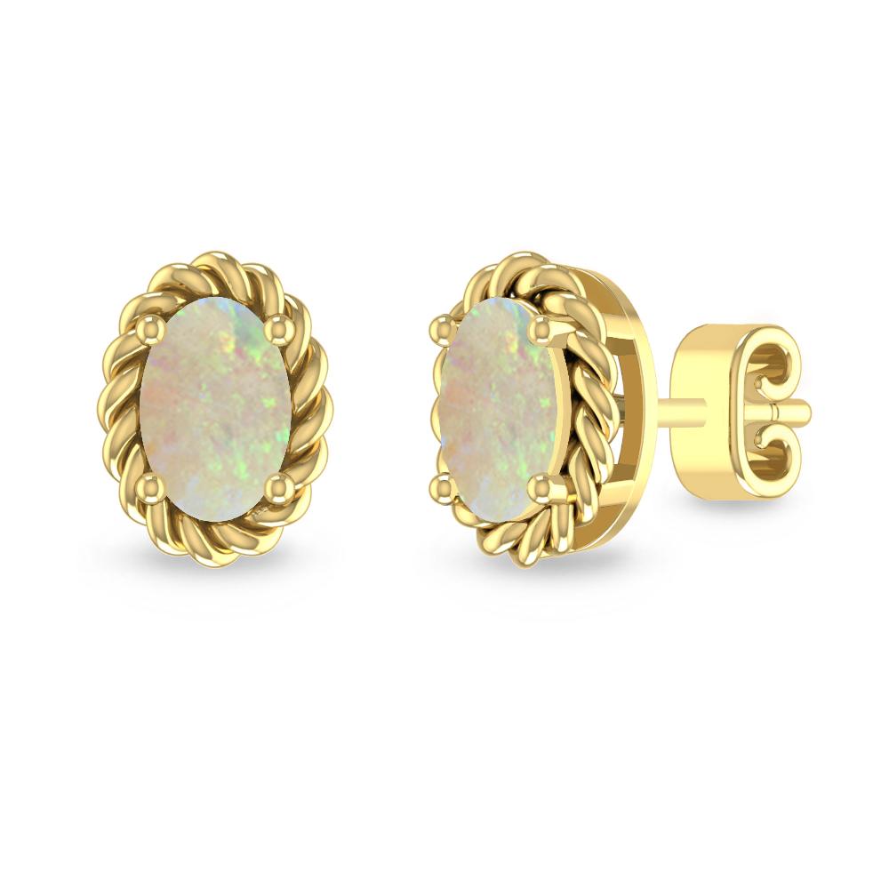 Yellow Gold - Opal