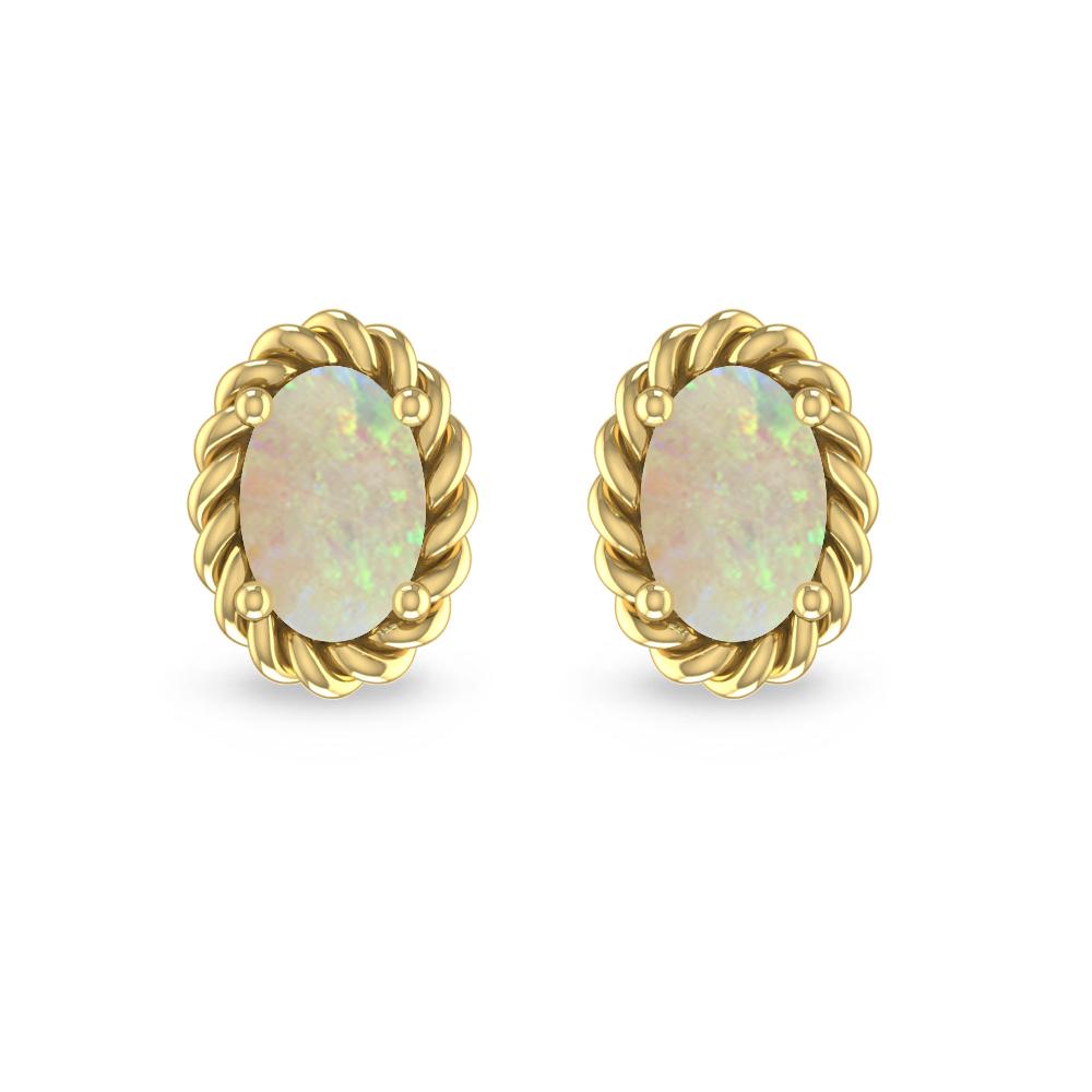 Yellow Gold - Opal