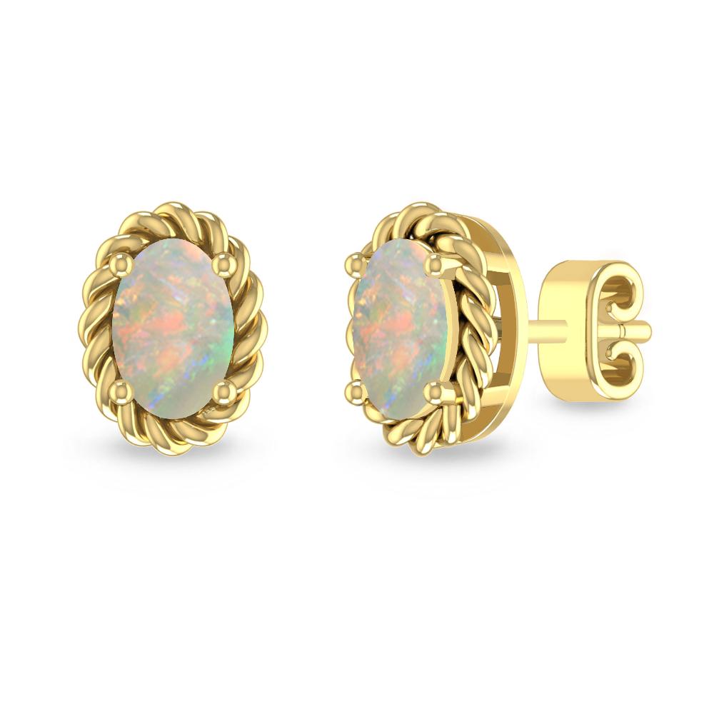 Yellow Gold - Opal