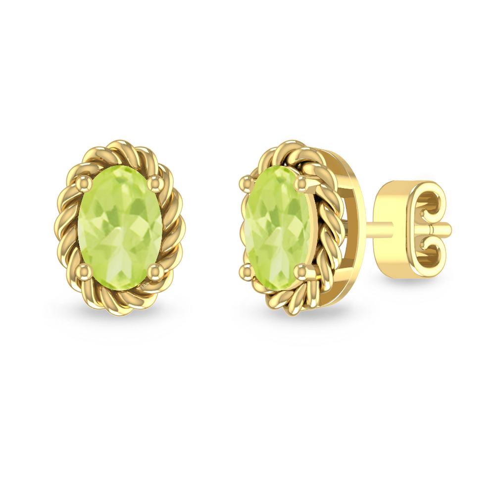 Yellow Gold - Peridot