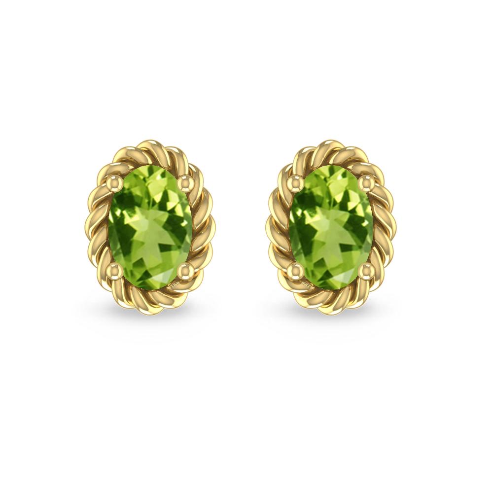 Yellow Gold - Peridot