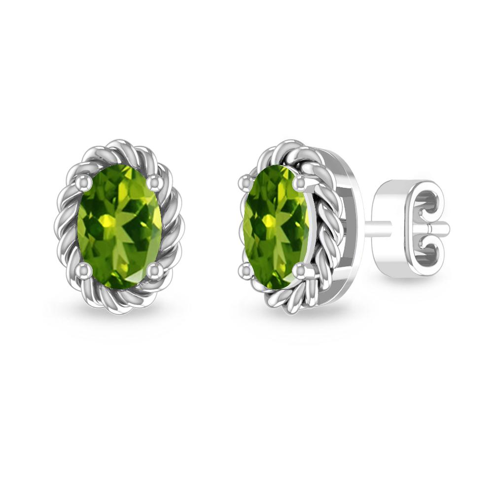 White Gold - Peridot