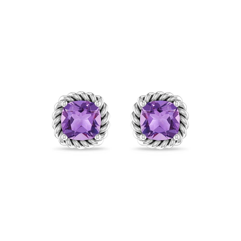 White Gold - Amethyst