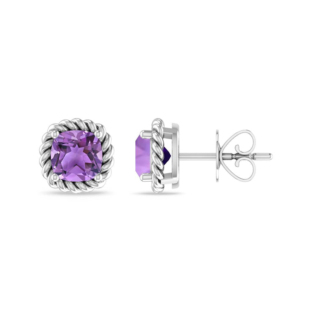 White Gold - Amethyst
