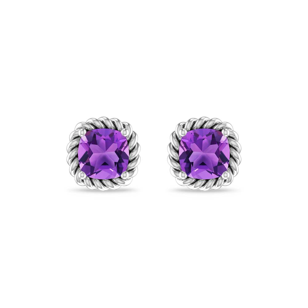 White Gold - Amethyst