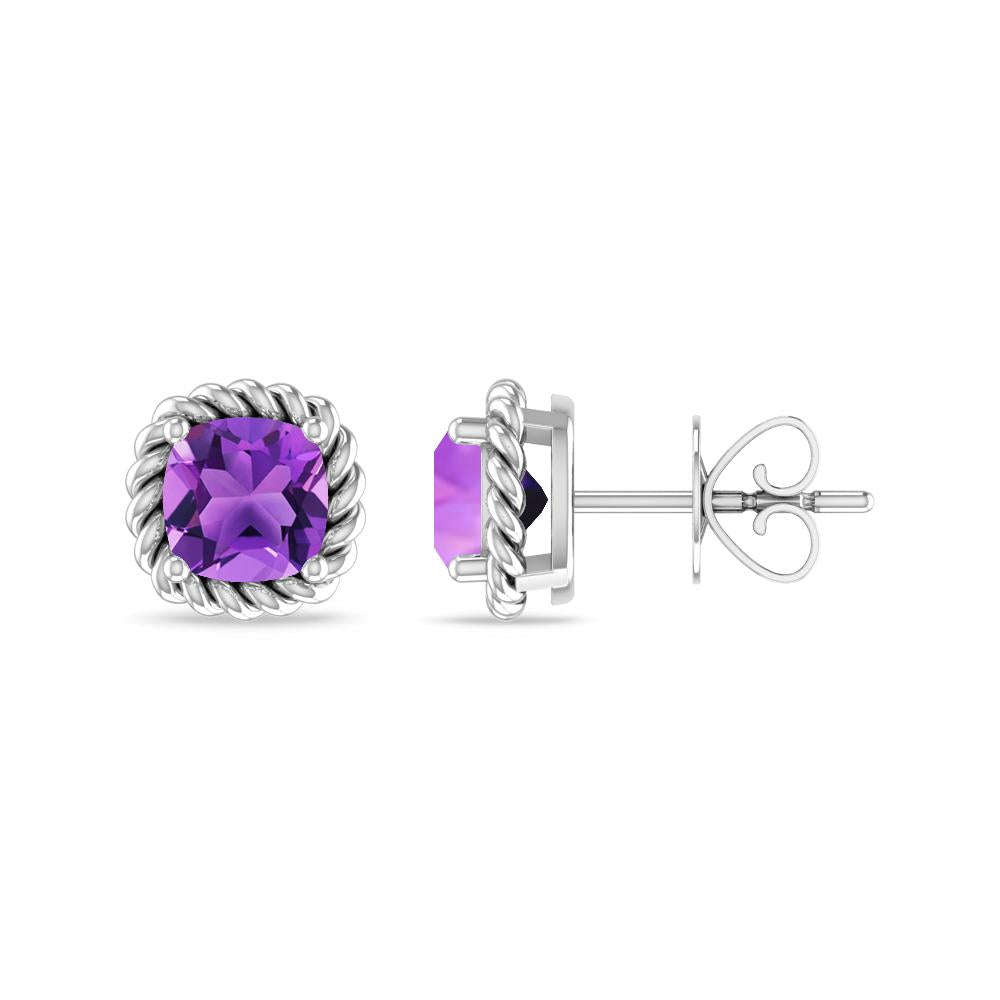 White Gold - Amethyst