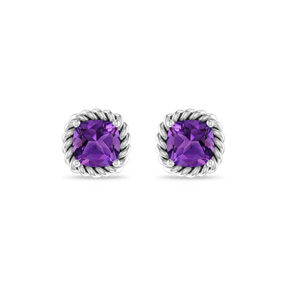 White Gold - Amethyst