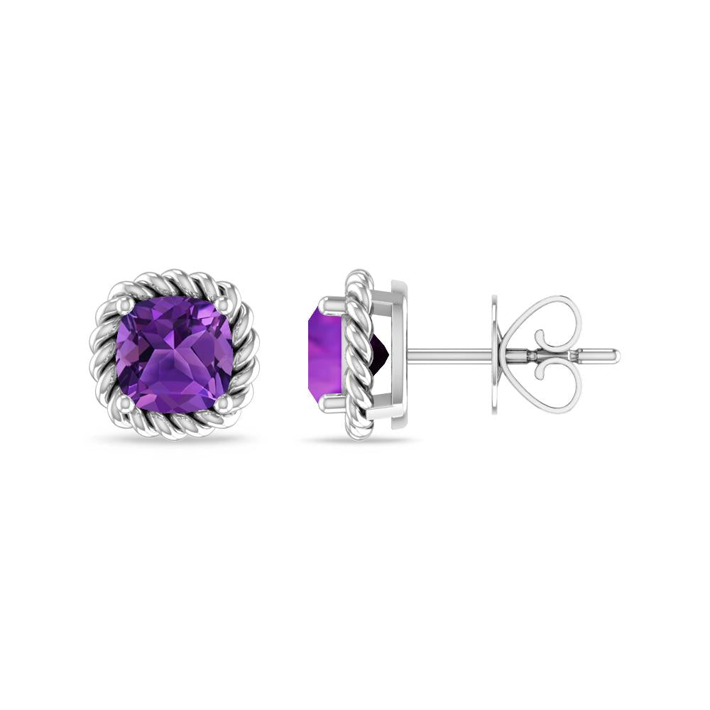 White Gold - Amethyst