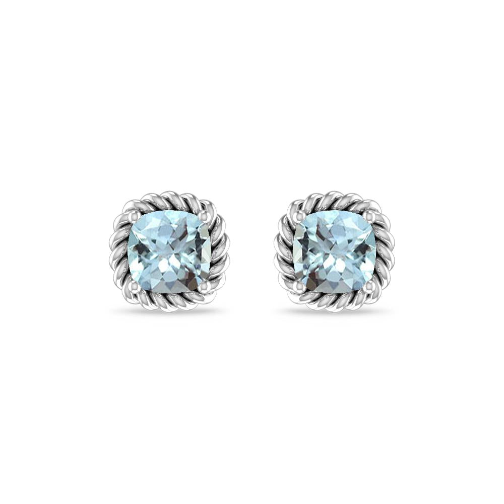 White Gold - Aquamarine