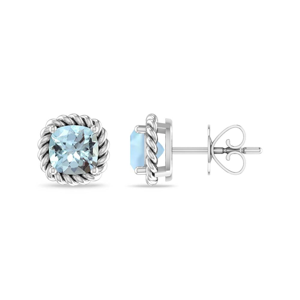 White Gold - Aquamarine