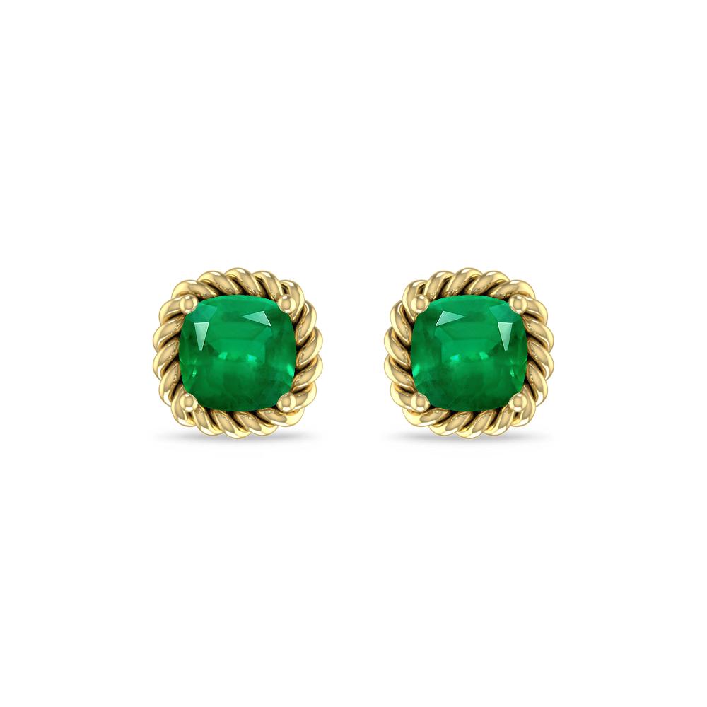Yellow Gold - Emerald