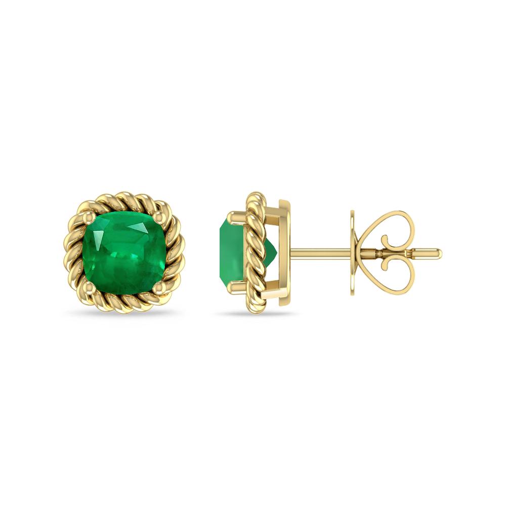 Yellow Gold - Emerald