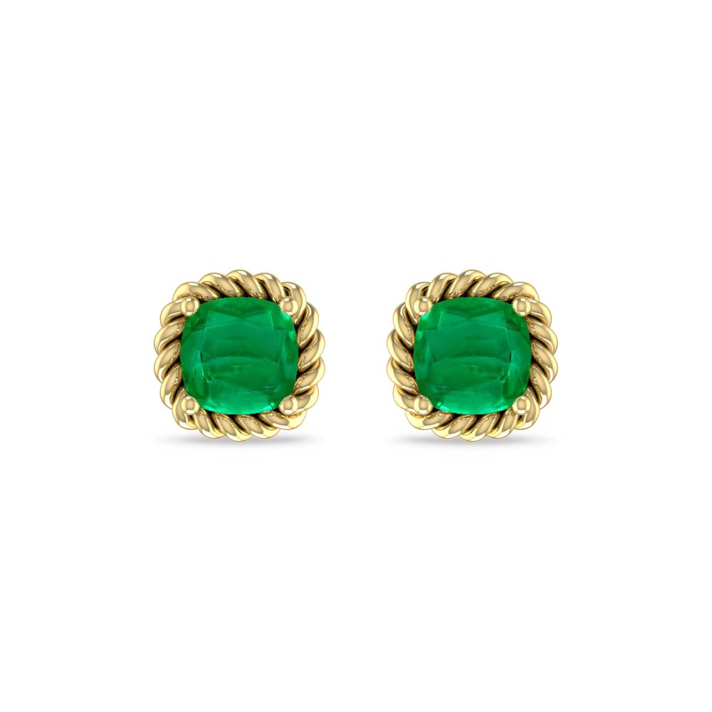Yellow Gold - Emerald