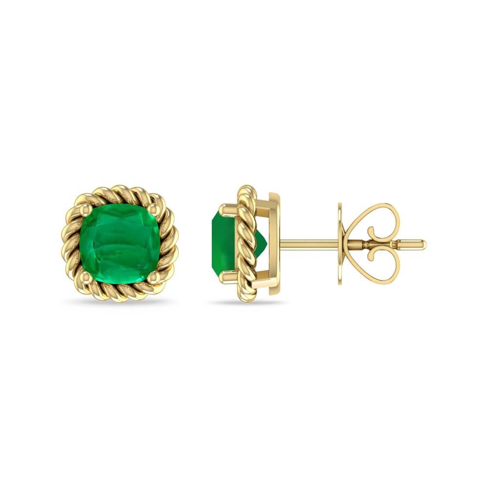 Yellow Gold - Emerald