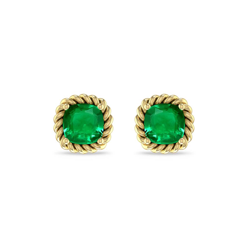 Yellow Gold - Emerald