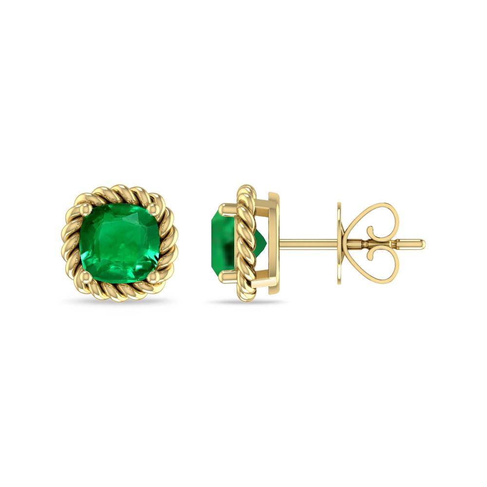 Yellow Gold - Emerald