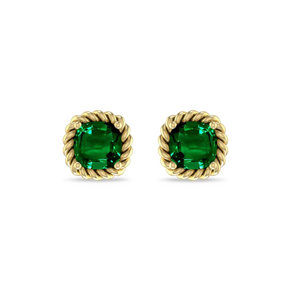 Yellow Gold - Emerald