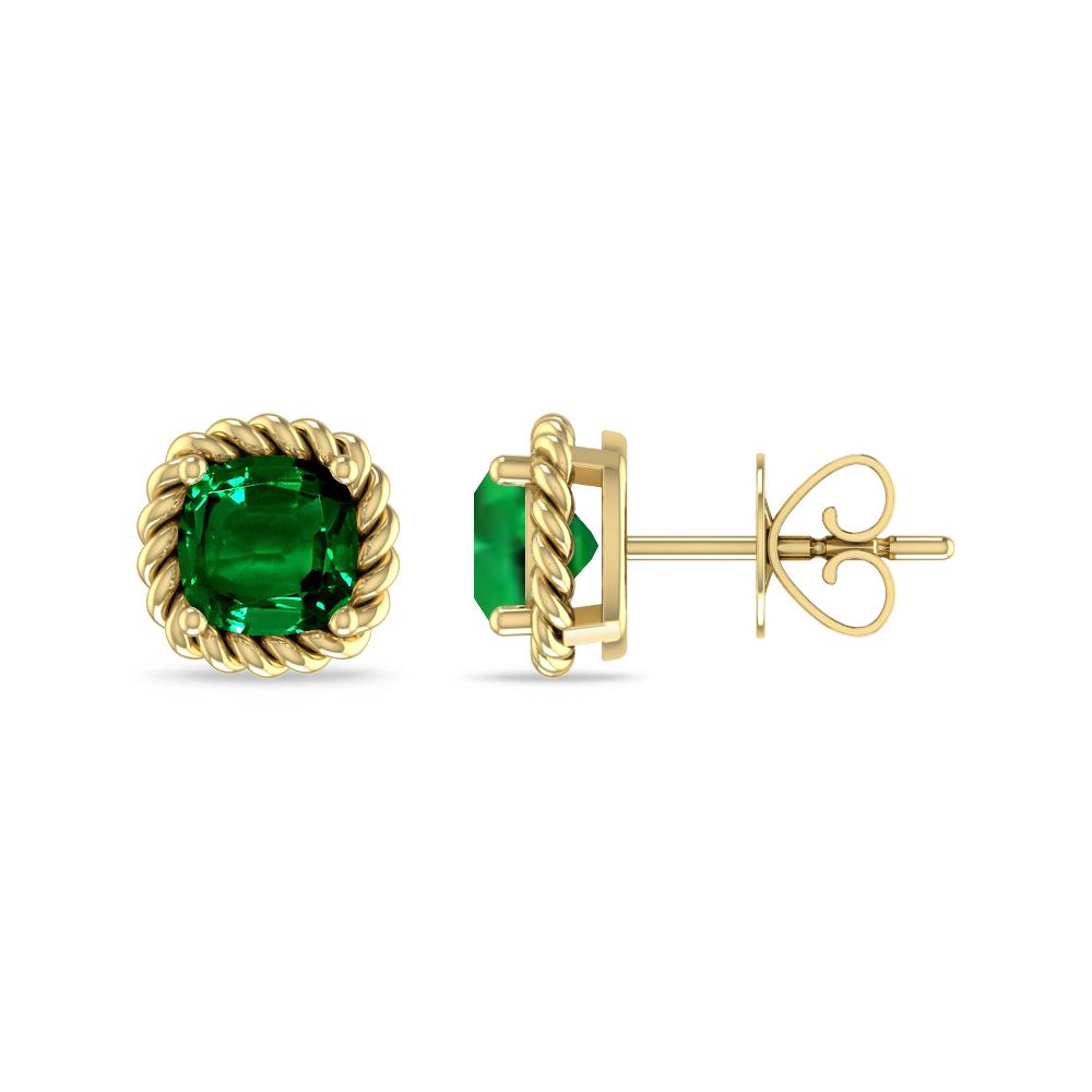 Yellow Gold - Emerald