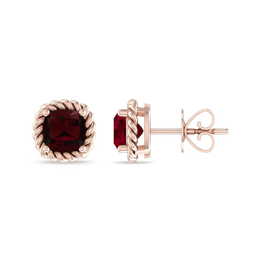 Rose Gold - Garnet