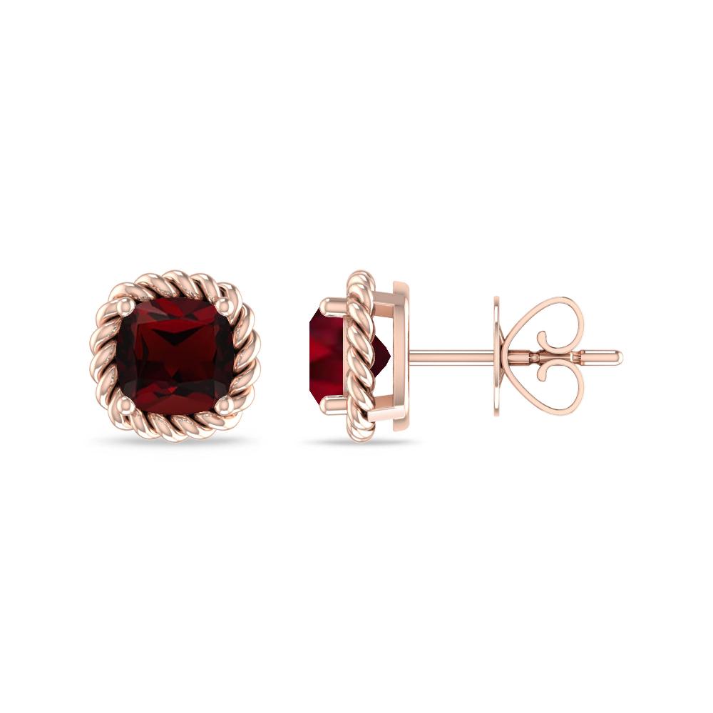 Rose Gold - Garnet