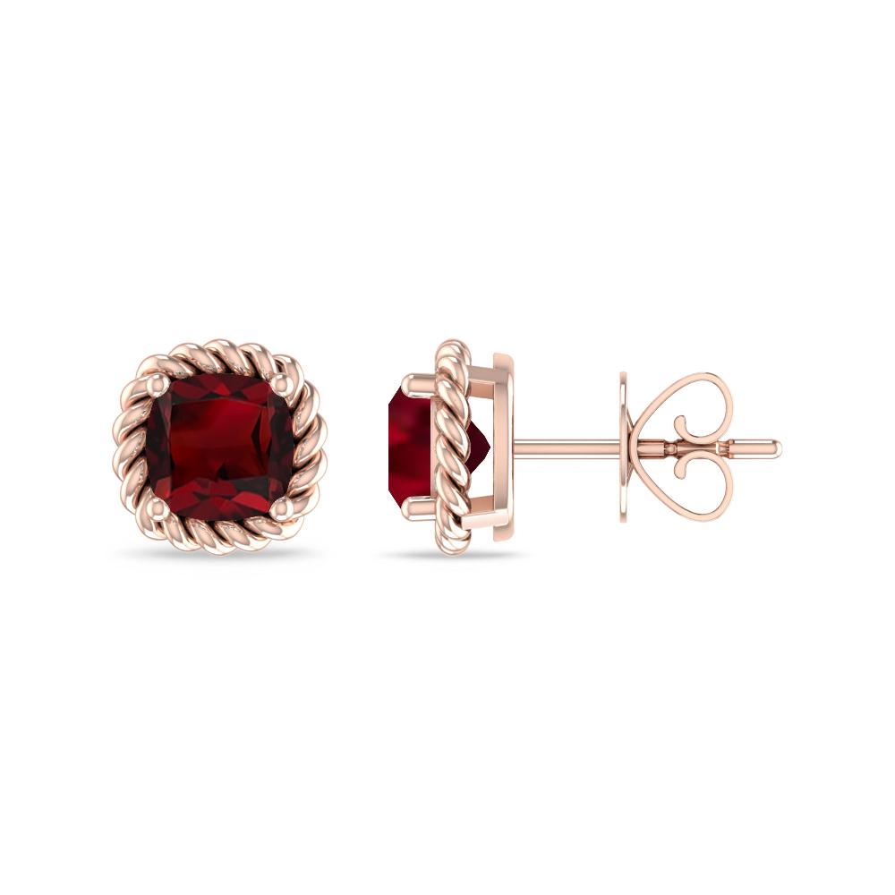 Rose Gold - Garnet