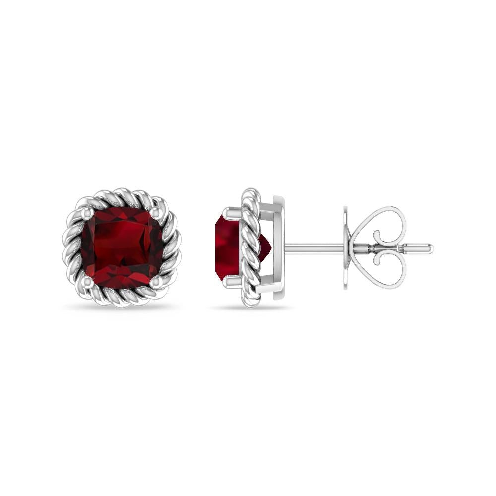 White Gold - Garnet