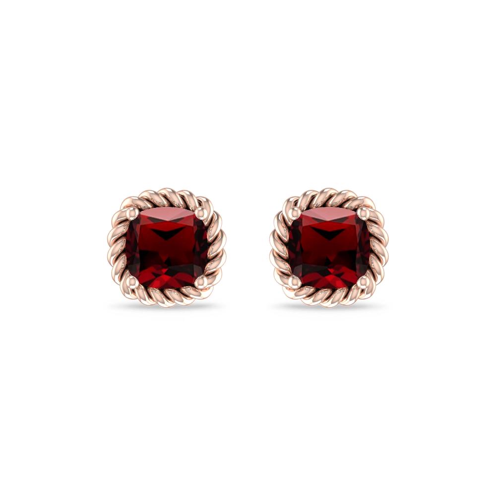 Rose Gold - Garnet
