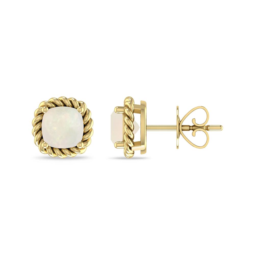 Yellow Gold - Opal