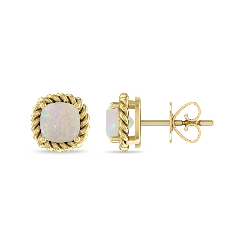 Yellow Gold - Opal