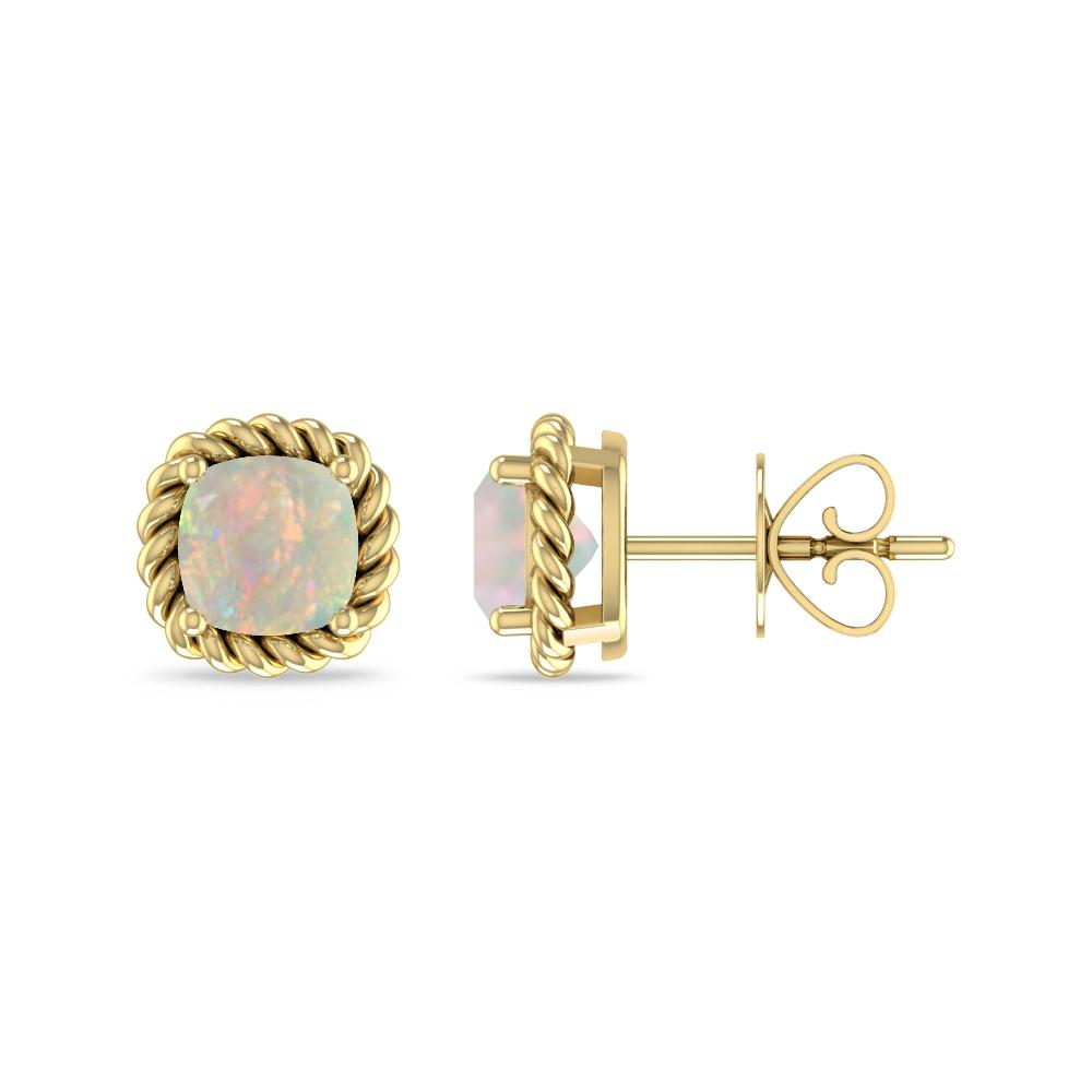 Yellow Gold - Opal