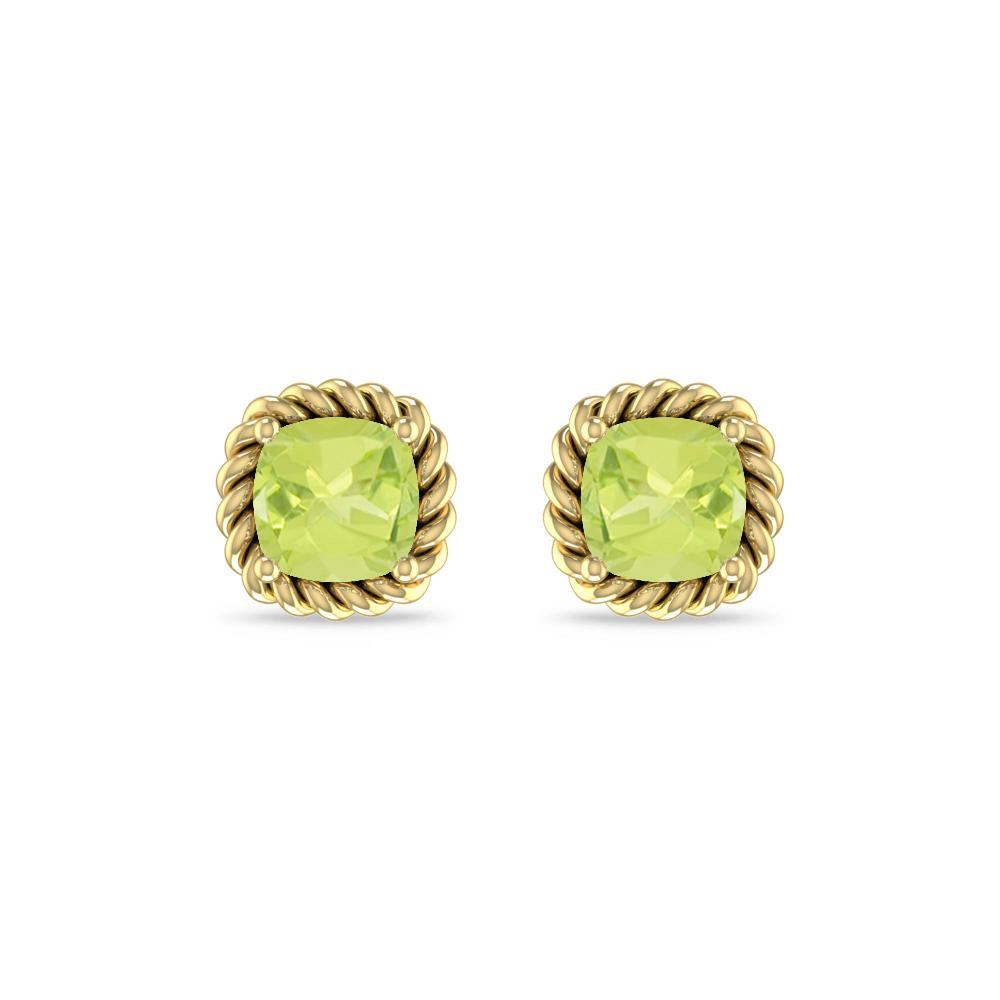 Yellow Gold - Peridot