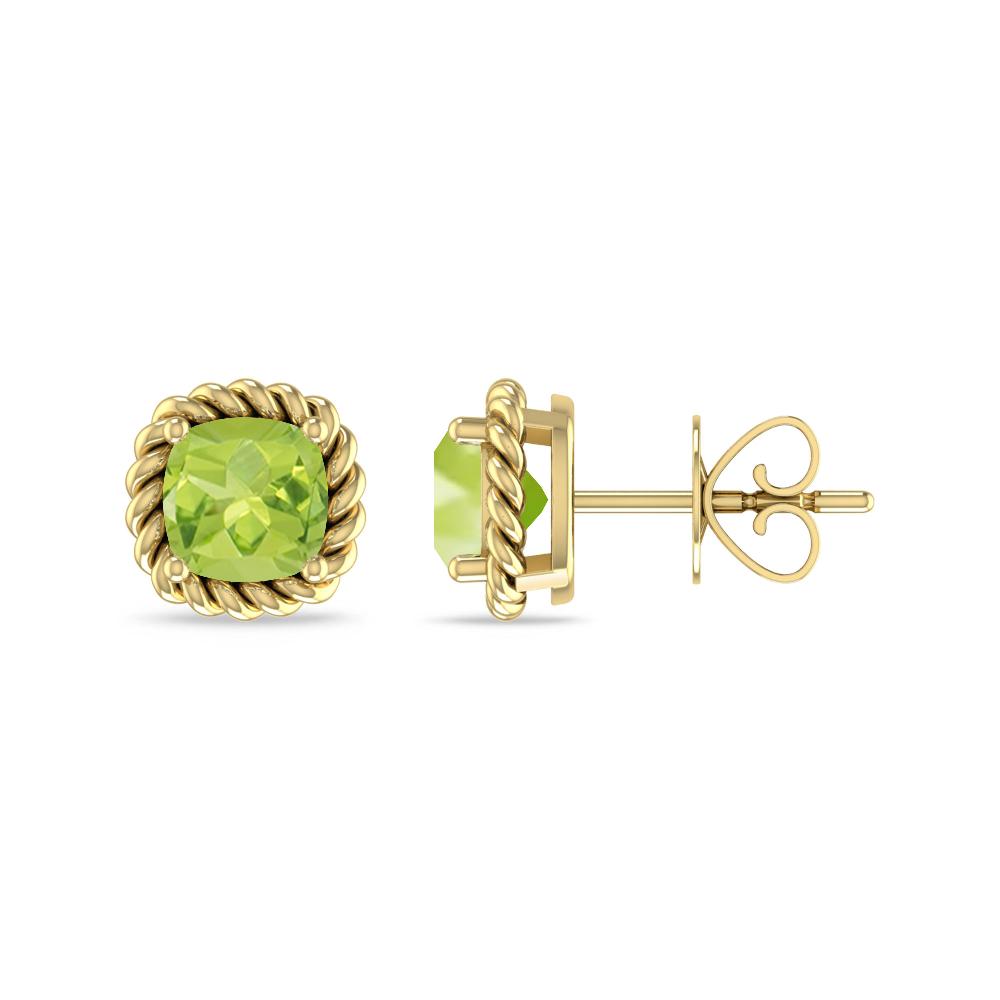 Yellow Gold - Peridot