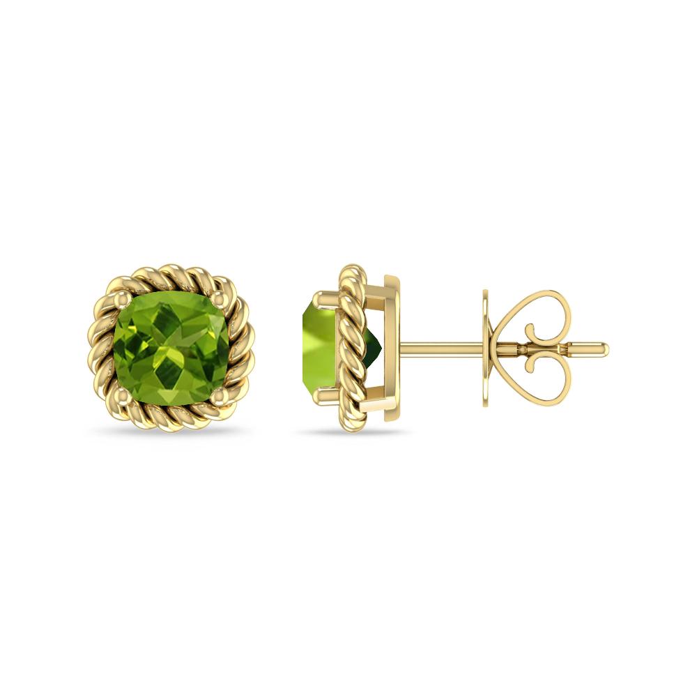 Yellow Gold - Peridot