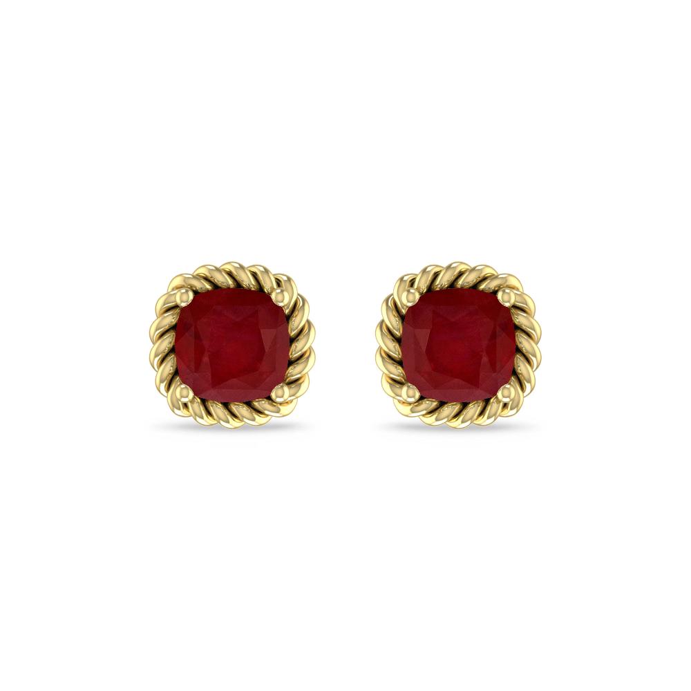 Yellow Gold - Ruby
