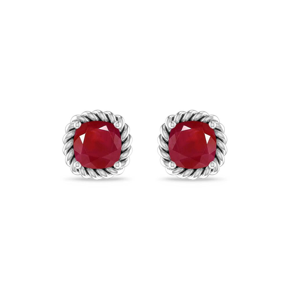 White Gold - Ruby
