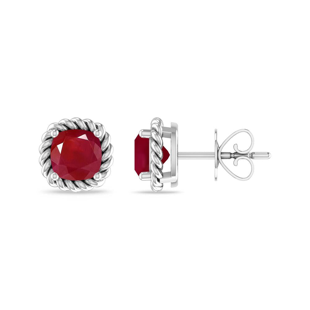 White Gold - Ruby