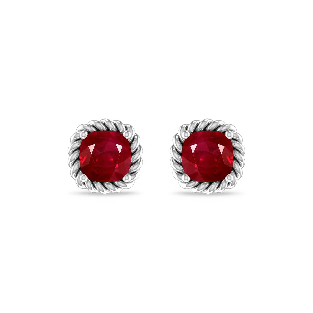 White Gold - Ruby