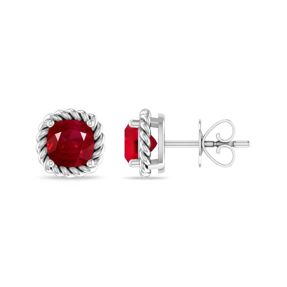 White Gold - Ruby
