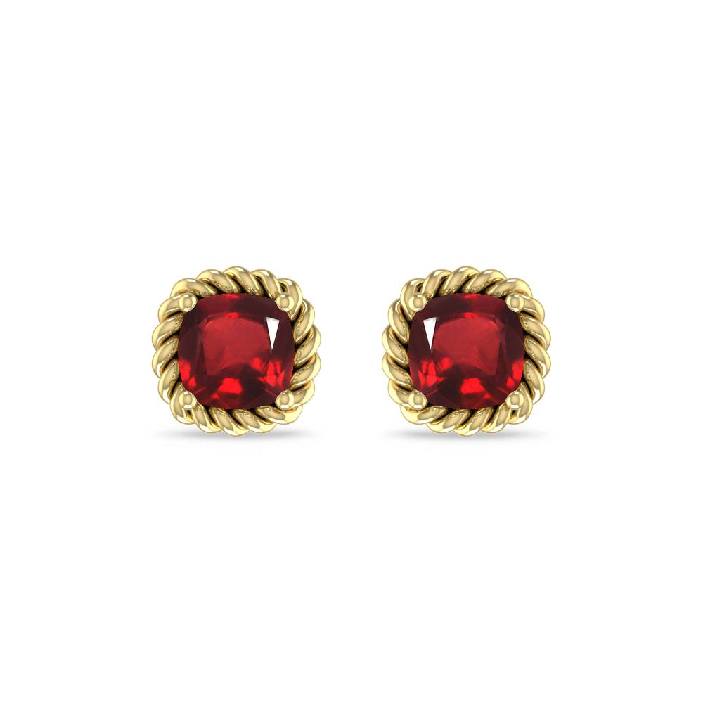 Yellow Gold - Ruby