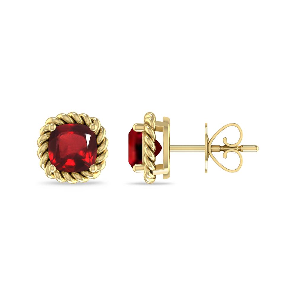 Yellow Gold - Ruby