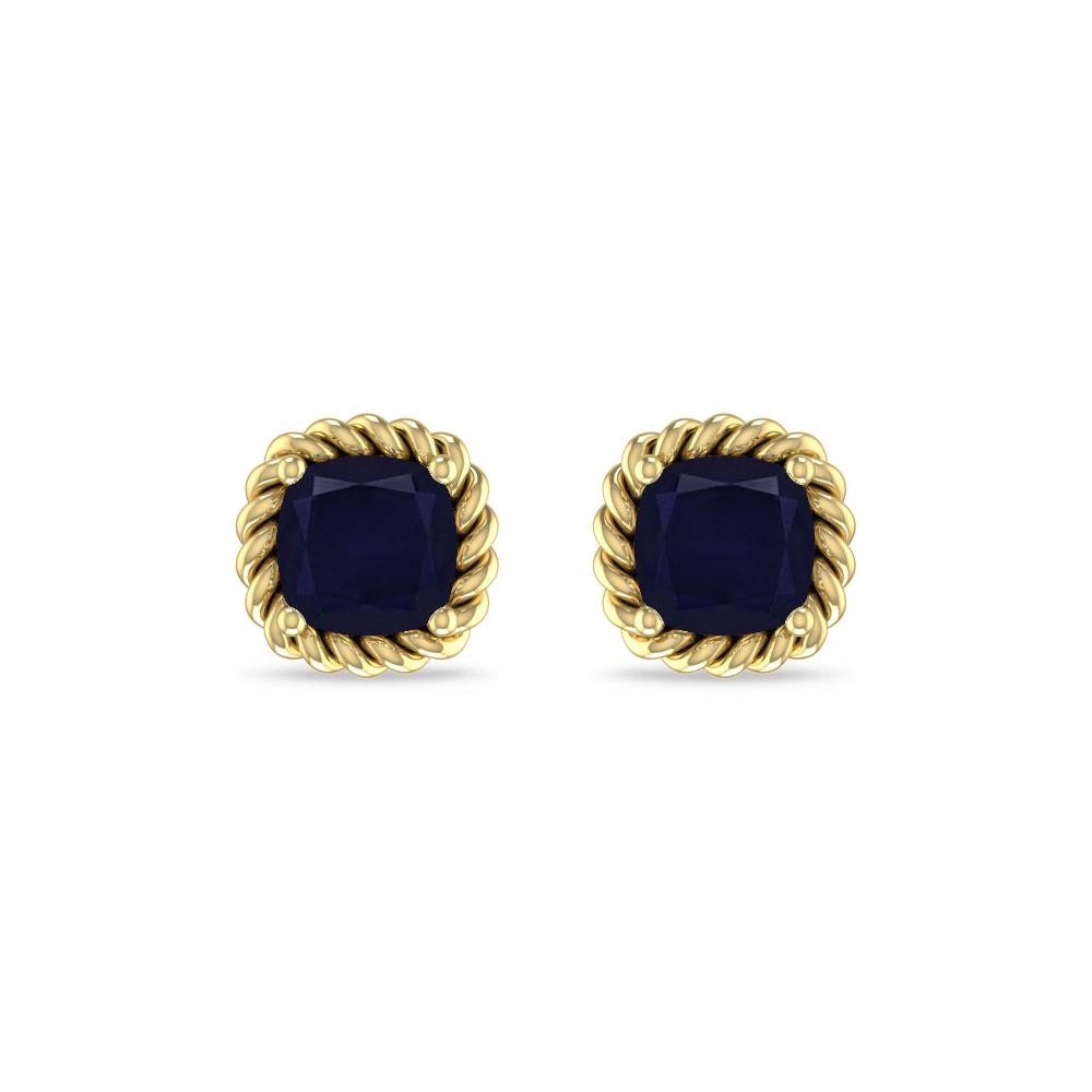 Yellow Gold - Sapphire