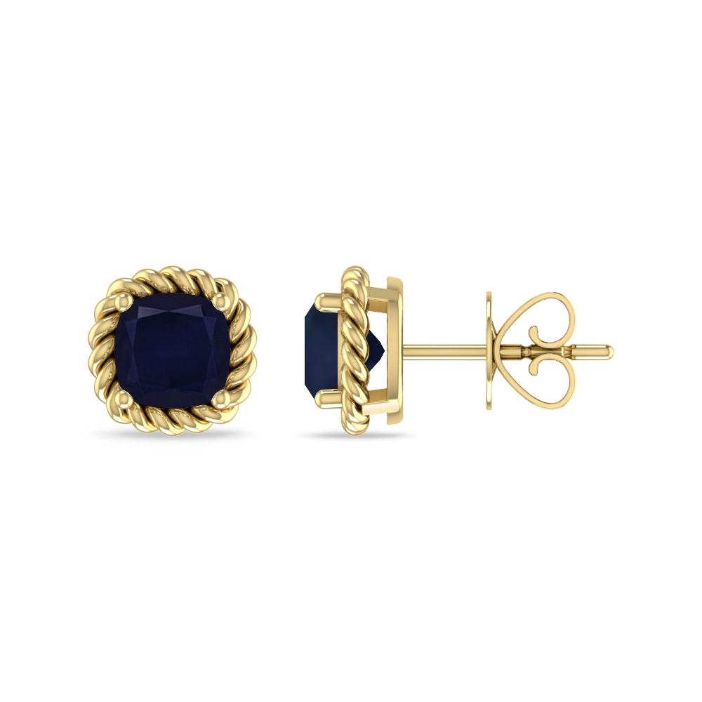 Yellow Gold - Sapphire