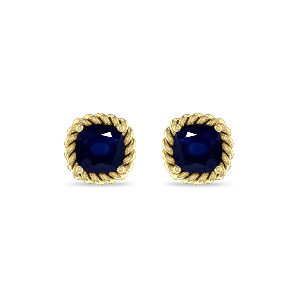 Yellow Gold - Sapphire