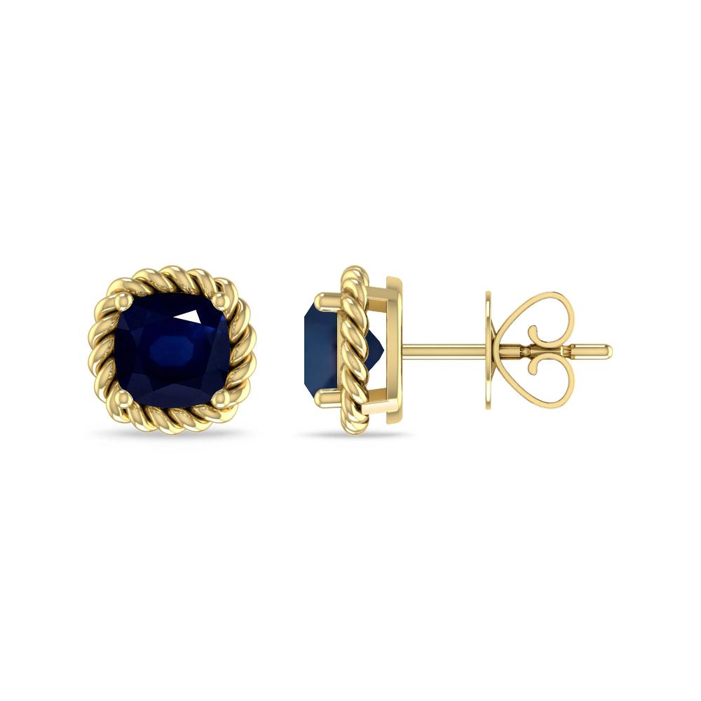 Yellow Gold - Sapphire