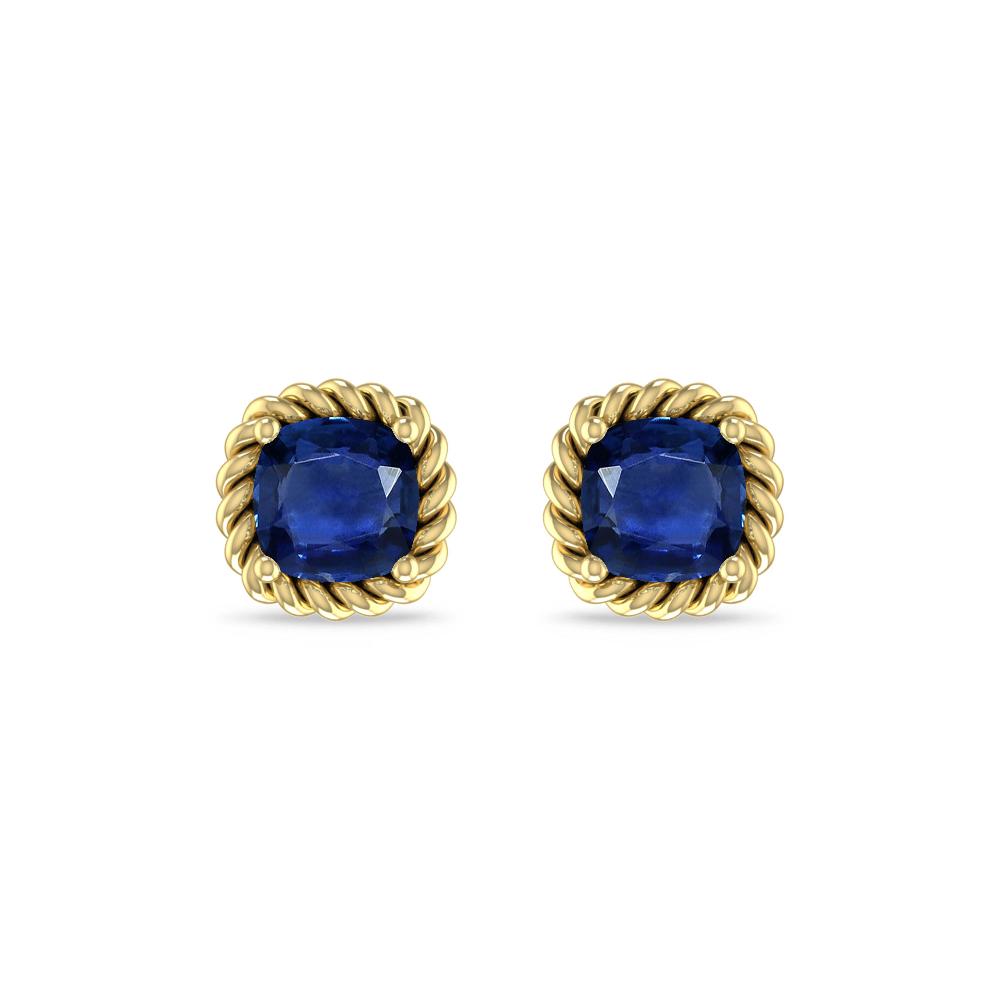 Yellow Gold - Sapphire