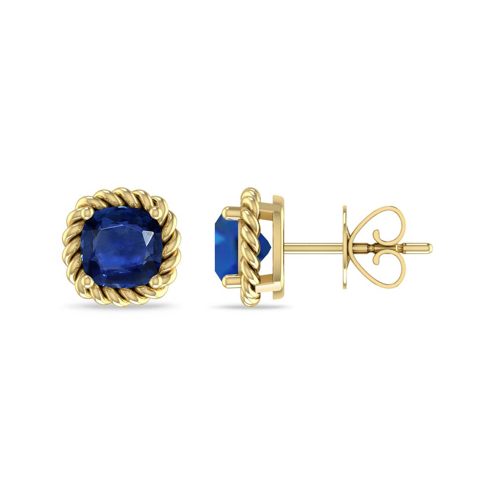 Yellow Gold - Sapphire